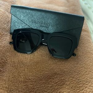 Black Sunglasses with Case